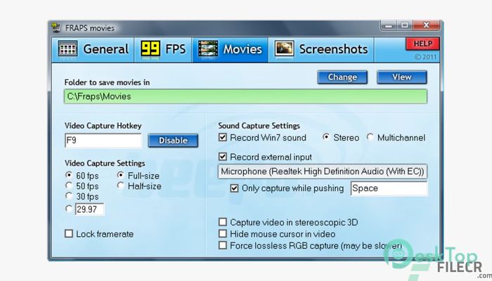 Fraps 3.5.9 build 15586 for Windows