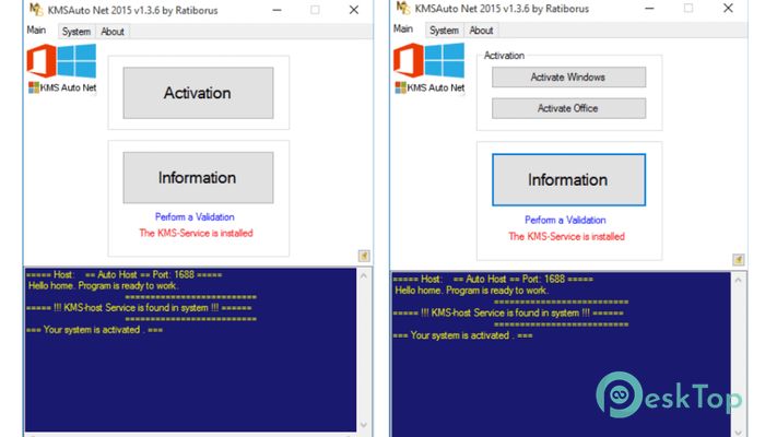 KMS Auto Net Activator 1.6.4 for Windows