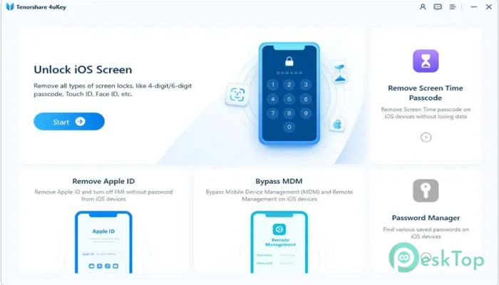 Tenorshare 4uKey for iPhone 3.5.3.7 for Windows