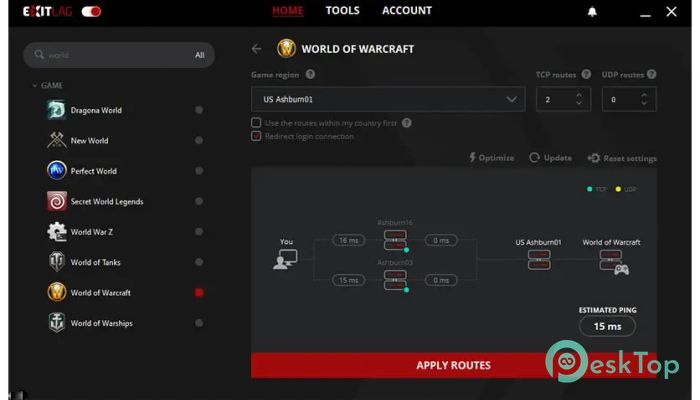 ExitLag 4.286 for Windows