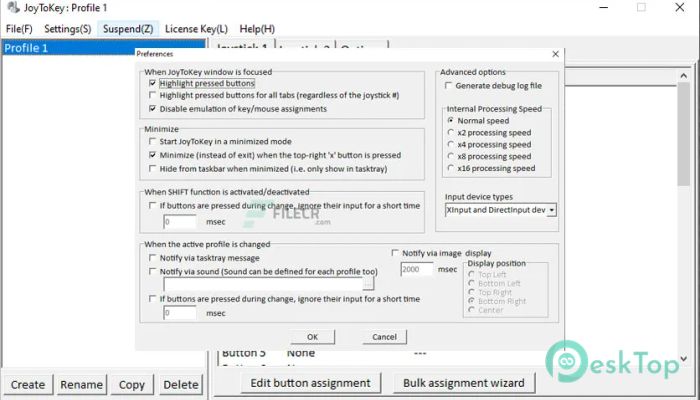 JoyToKey 7.3.2 for Windows