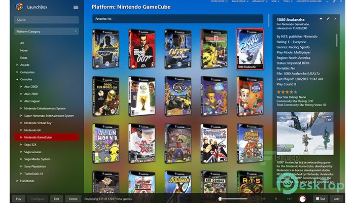 LaunchBox Premium with Big Box 13.6 for Windows