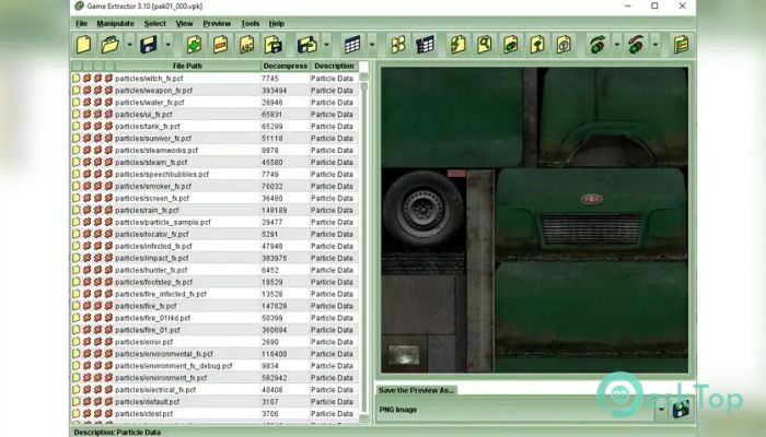 Watto Game Extractor 3.14 for Windows