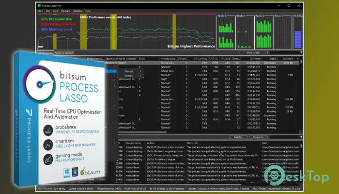 Bitsum Process Lasso 18.2.2.10 Free Download for Windows