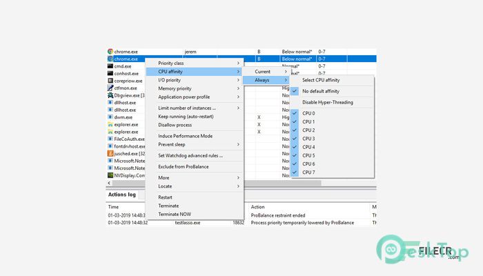 Bitsum Process Lasso Pro 18.2.2.10 Free Download for Windows