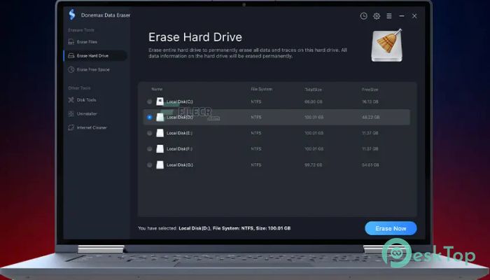 Donemax Data Eraser Business 4.6 Free Download for Windows
