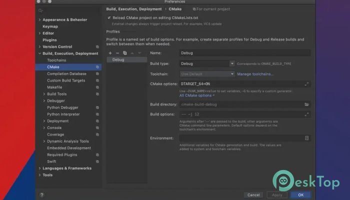 Kitware CMake 3.31.4 Free Download for Mac