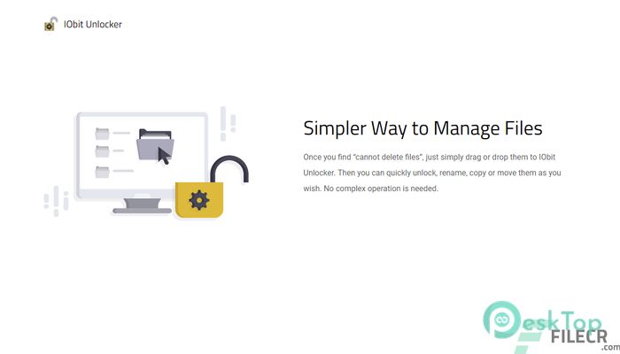 IObit Unlocker 1.3.0.12 Free Download for Windows