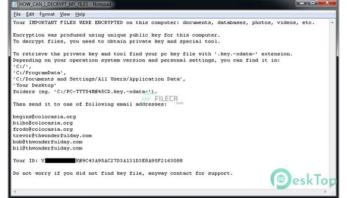Avast Ransomware Decryption Tools 1.0.0.828 Free Download for Windows