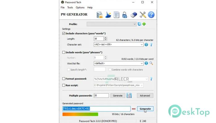 Password Tech (PwTech) 3.6.0 Free Download for Windows