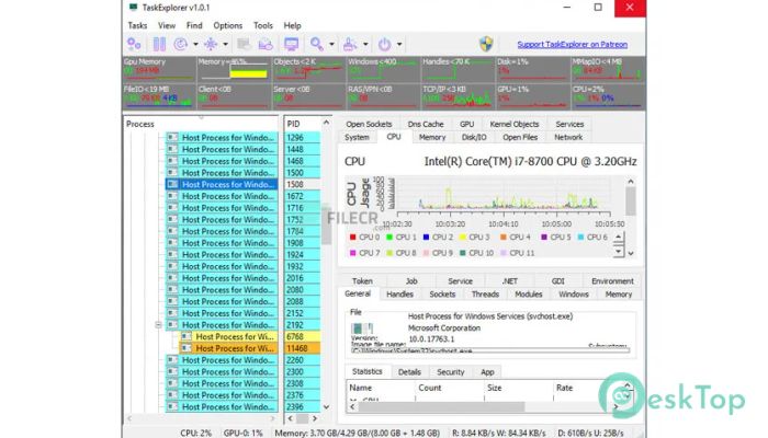 Task Explorer 1.8.0 Free Download for Windows