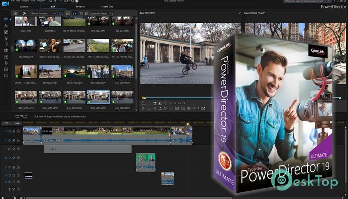 CyberLink PowerDirector Ultimate 2026 v24.6.1829.0 Free Download for Windows