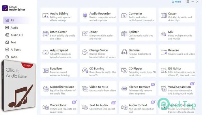 GiliSoft Audio Editor 3.2.0 Free Download for Windows