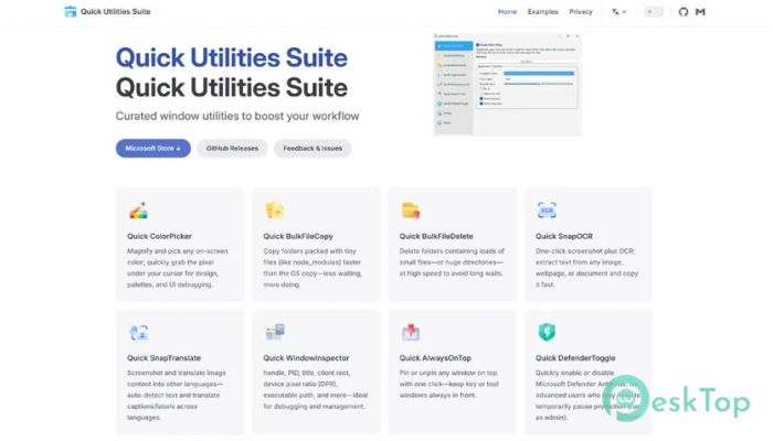 XMuli Quick Utilities Suite 4.6.0 Free Download for Windows