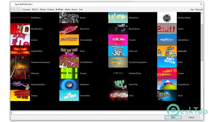 BluffTitler 17.0.0.4 Free Download for Windows
