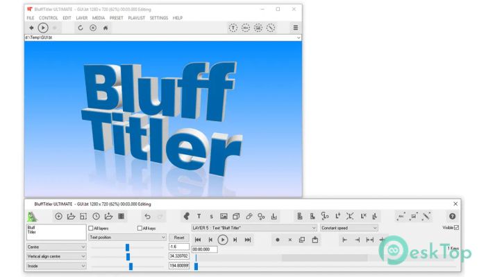 BluffTitler 17.0.0.4 Free Download for Windows