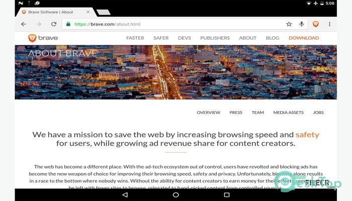 Brave Browser 1.92.139 Free Download for Windows