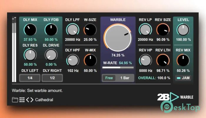 2B Played Music SlimVerb 1.1 Free Download for Windows