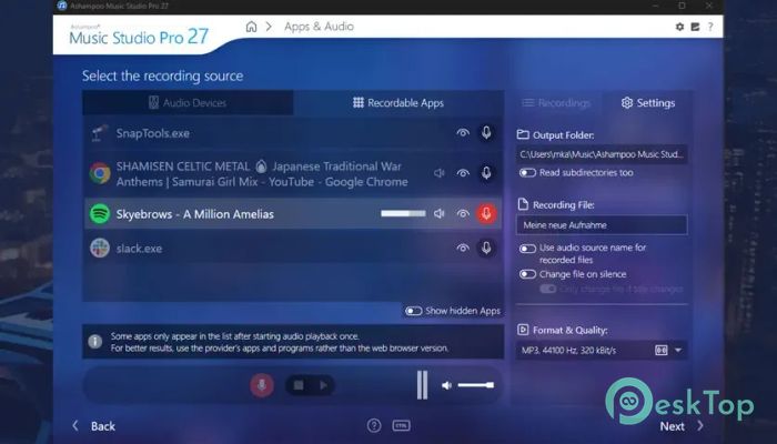 Ashampoo Music Studio Pro 27.0 Free Download for Windows