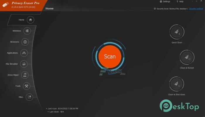 Privacy Eraser Pro 6.29.5.5555 Free Download for Windows