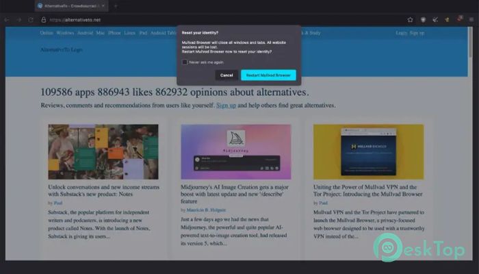 Mullvad Browser 15.0.16 Free Download for Windows