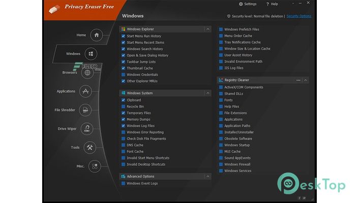 Privacy Eraser Free 6.29.5.5555 Free Download for Windows