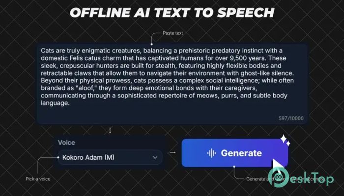 Vossel AI Text to Speech 1.0.14 Free Download for Windows