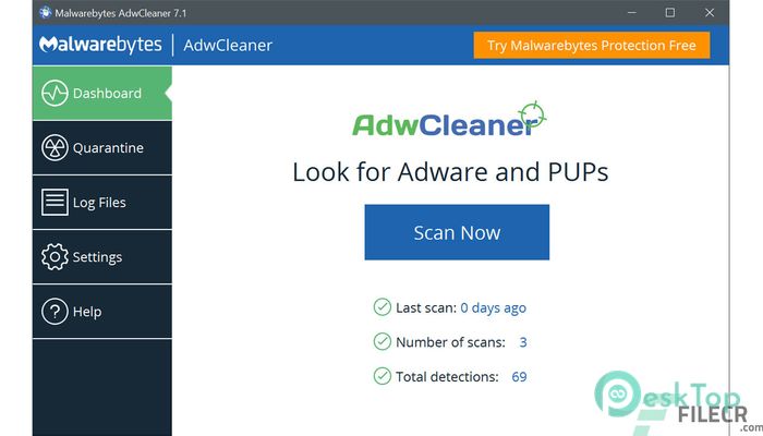 Malwarebytes AdwCleaner 8.8.1.639 Free Download for Windows