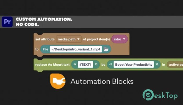 Download Aescripts Automation Blocks for Premiere Pro 1.1.013 for Windows