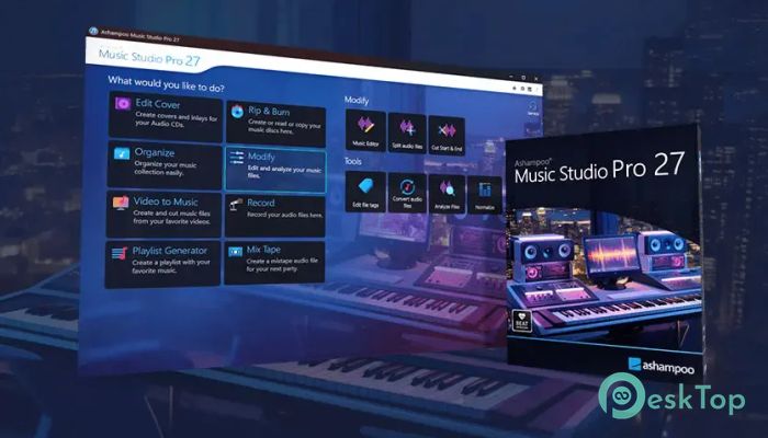 Ashampoo Music Studio Pro 27.0 Free Download for Windows