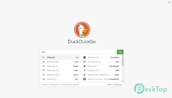 DuckDuckGo Browser 0.164.1.0 Free Download for Windows