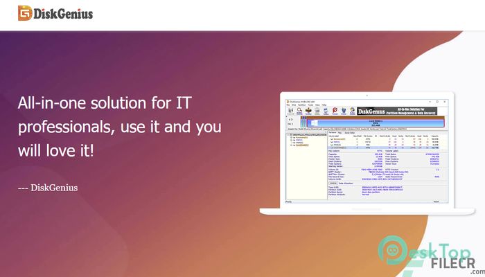 DiskGenius Professional 6.2.0.1829 Free Download for Windows