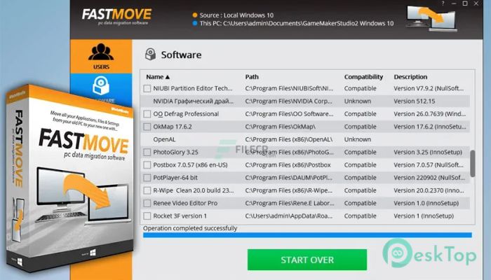 FastMove 3.2026.0.0 Free Download for Windows