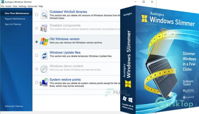 Auslogics Windows Slimmer Professional 5.2.0.6 Free Download for Windows