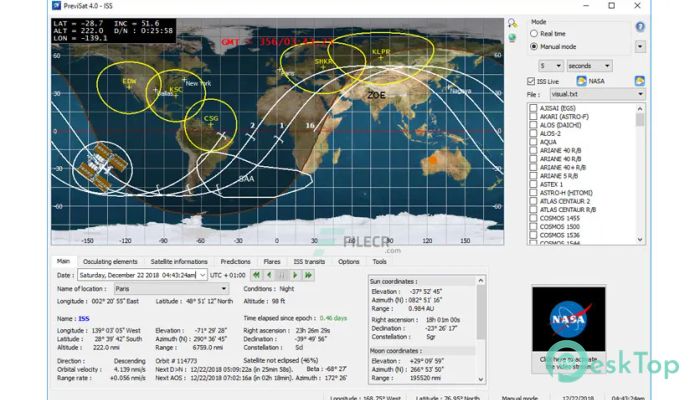 PreviSat 7.3.0.5 Free Download for Windows