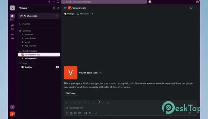 Vowen AI 0.4.1 Free Download for Windows