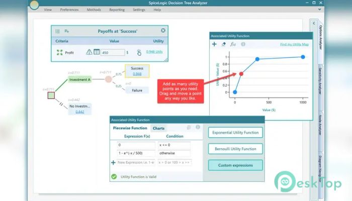 Download SpiceLogic Decision Tree Analyzer 6.1.12 Free Download for Windows
